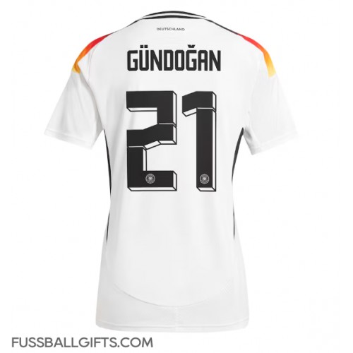 Deutschland Ilkay Gundogan #21 Fußballbekleidung Heimtrikot EM 2024 Kurzarm